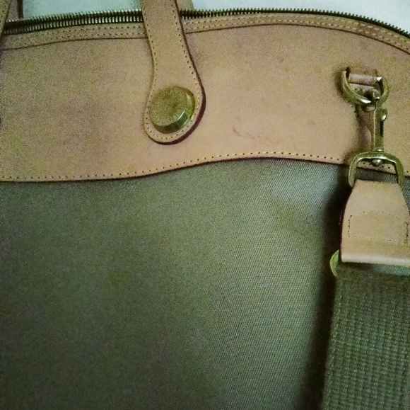 Dooney & Bourke unisex XL cabriolet weekender travel bag tote carry on - Picture 17 of 17